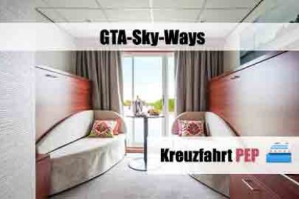 GTA-Sky-Ways PEP, pepGuru, Expedient, Travelagent, Rabatt, Reisebüro, Reisen , Kreuzfahrt