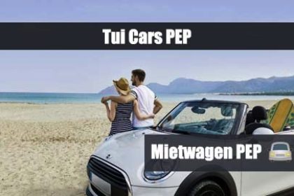 Tui Cars PEP PEP, pepGuru, Expedient, Travelagent, Rabatt, Reisebüro, Reisen